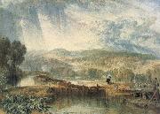 J.M.W. Turner More Park,near watford on the river Colne oil painting artist